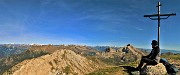 44 Splendida vista panoramica da Cima Menna (2300 m)